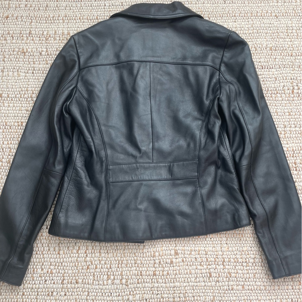 Wilsons Leather Black Leather Jacket - Picture 5 of 11